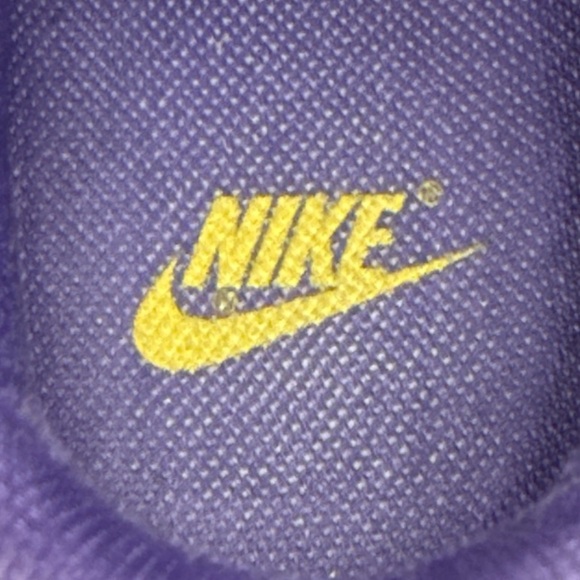 NIKE - AIR FORCE 1 LOW SUPREME VT BLACK PURPLE GOLD “KOBE” SNEAKERS main image 7